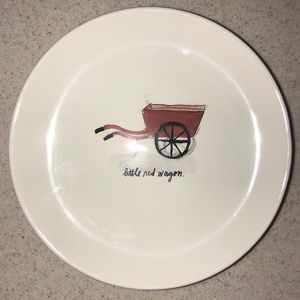 Rae Dunn Red Wagon All Plate